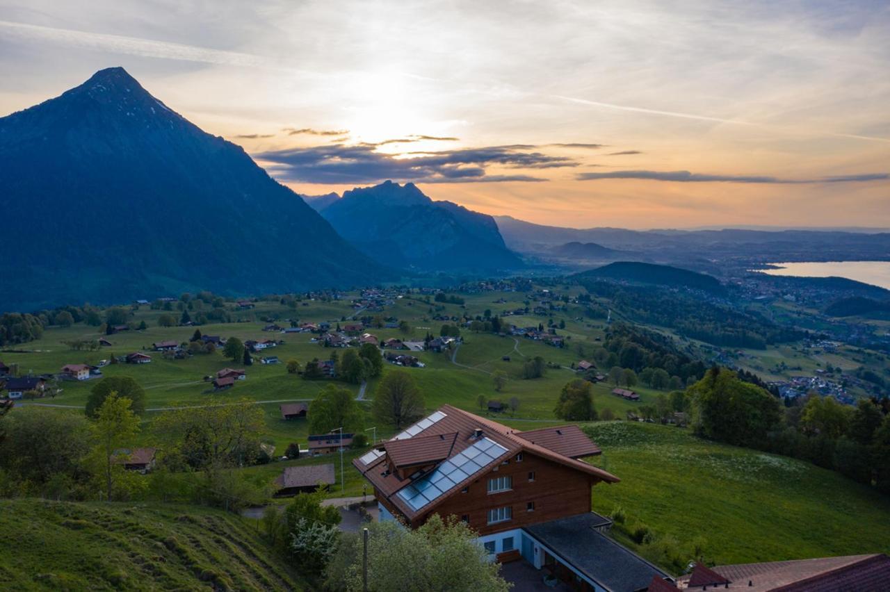 Auszeit-Hotel Z Aeschiried Aeschi Bei Spiez Exteriér fotografie