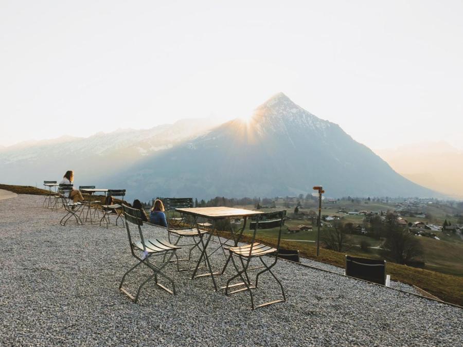 Auszeit-Hotel Z Aeschiried Aeschi Bei Spiez Exteriér fotografie