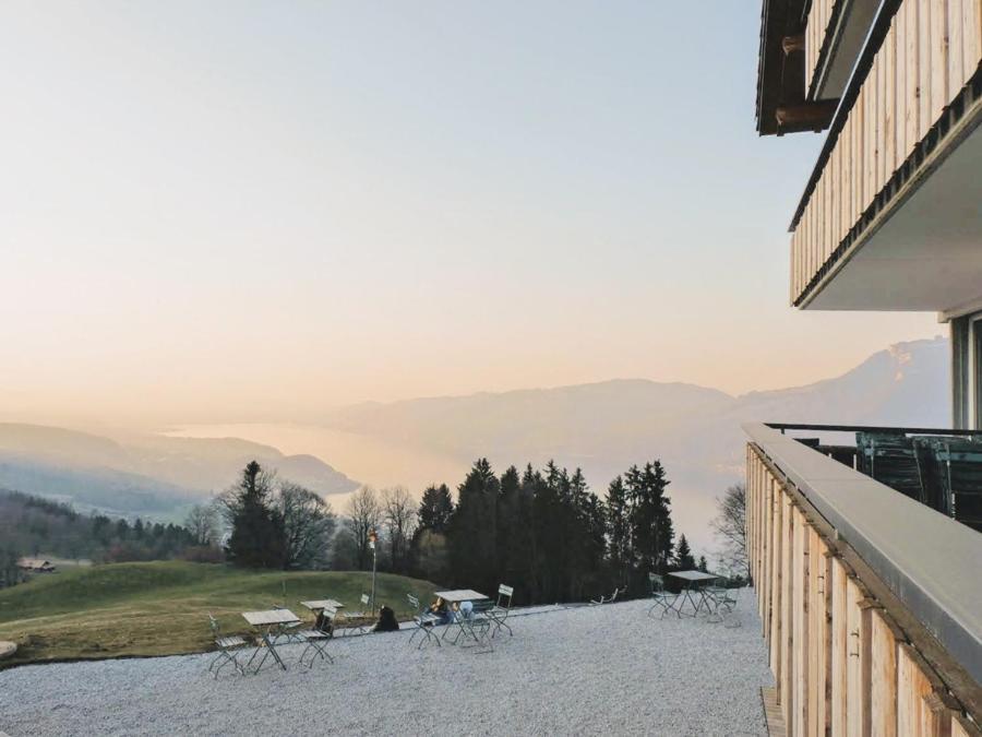 Auszeit-Hotel Z Aeschiried Aeschi Bei Spiez Exteriér fotografie
