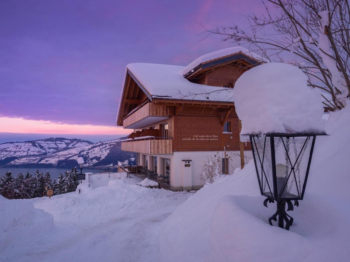 Auszeit-Hotel Z Aeschiried Aeschi Bei Spiez Exteriér fotografie