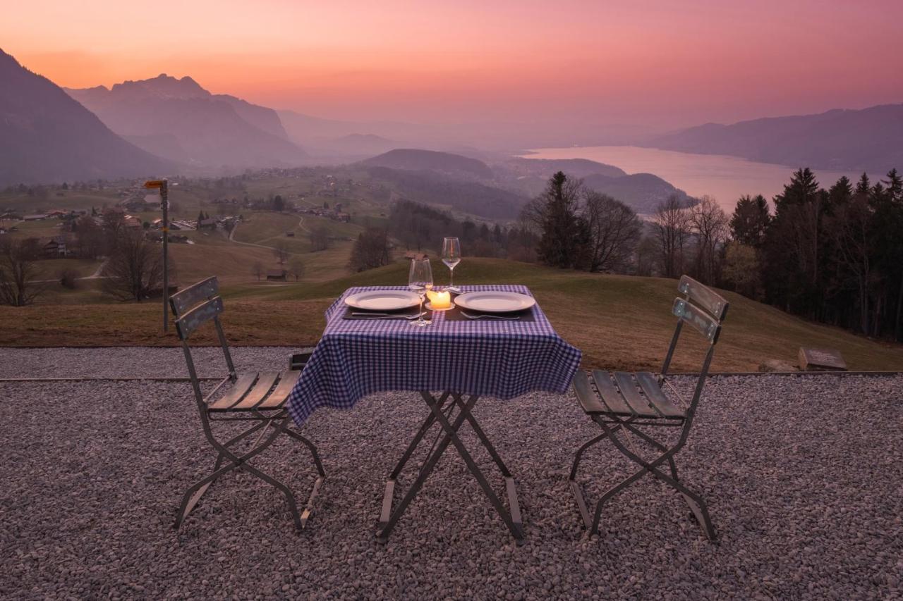 Auszeit-Hotel Z Aeschiried Aeschi Bei Spiez Exteriér fotografie