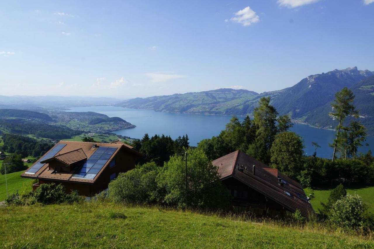 Auszeit-Hotel Z Aeschiried Aeschi Bei Spiez Exteriér fotografie