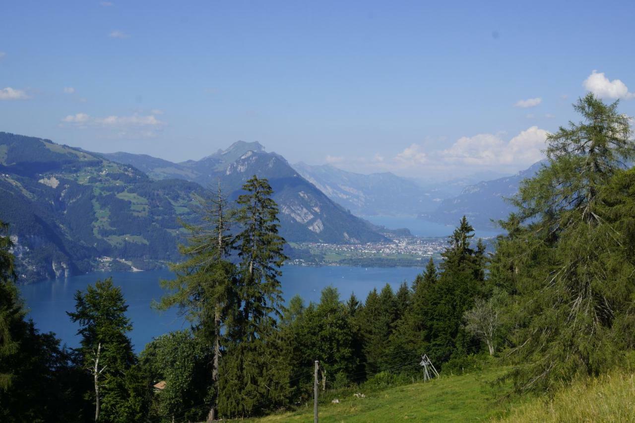 Auszeit-Hotel Z Aeschiried Aeschi Bei Spiez Exteriér fotografie