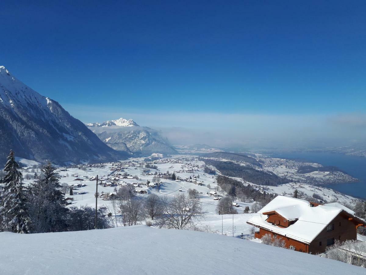 Auszeit-Hotel Z Aeschiried Aeschi Bei Spiez Exteriér fotografie